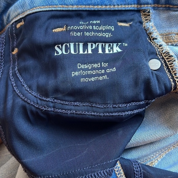 Athleta Sculptek Highwaist Jeans Size 0 - Picture 9 of 12